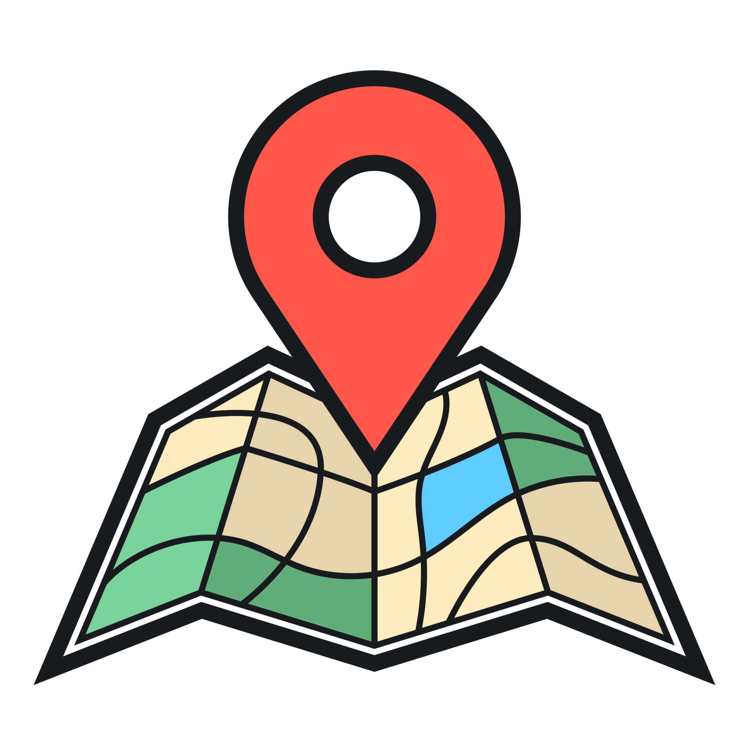 Map pin icon marking Brevard Vinyl & Laminate Pros' Palm Bay service area